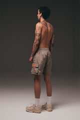 TLA UTILITY CARGO SHORT STONE GRAY