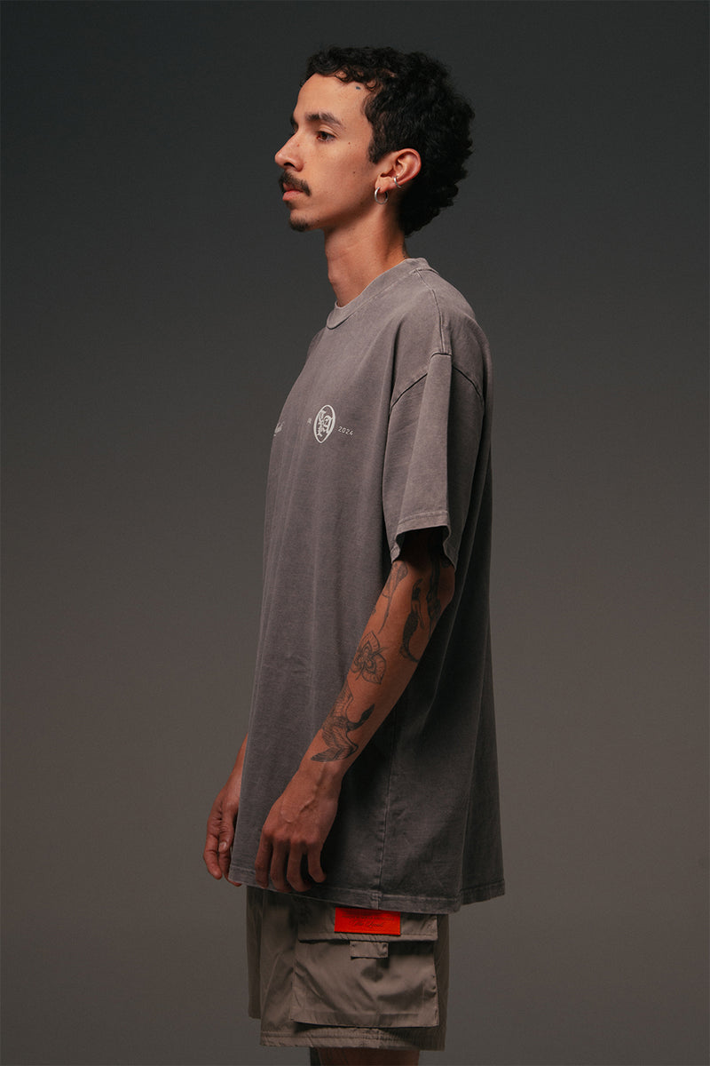 TLA BASIC CEMENT GRAY TEE