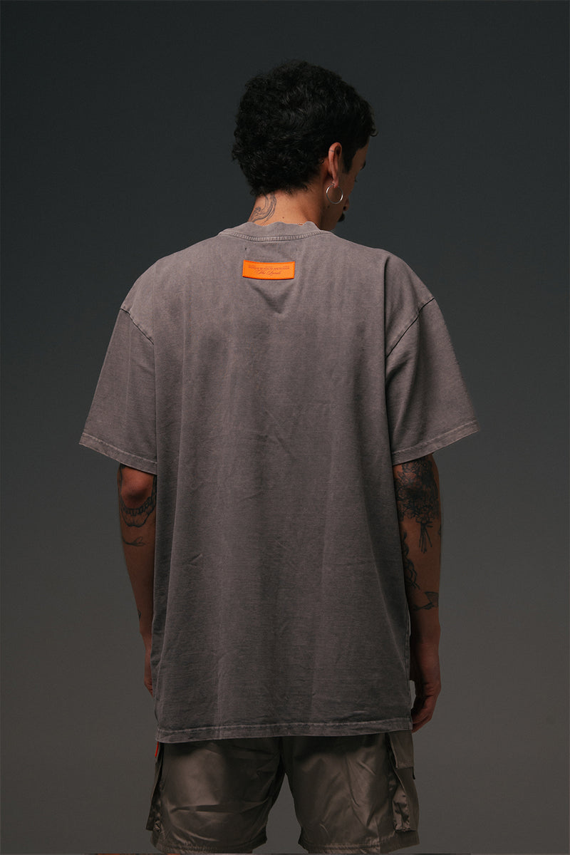 TLA BASIC CEMENT GRAY TEE