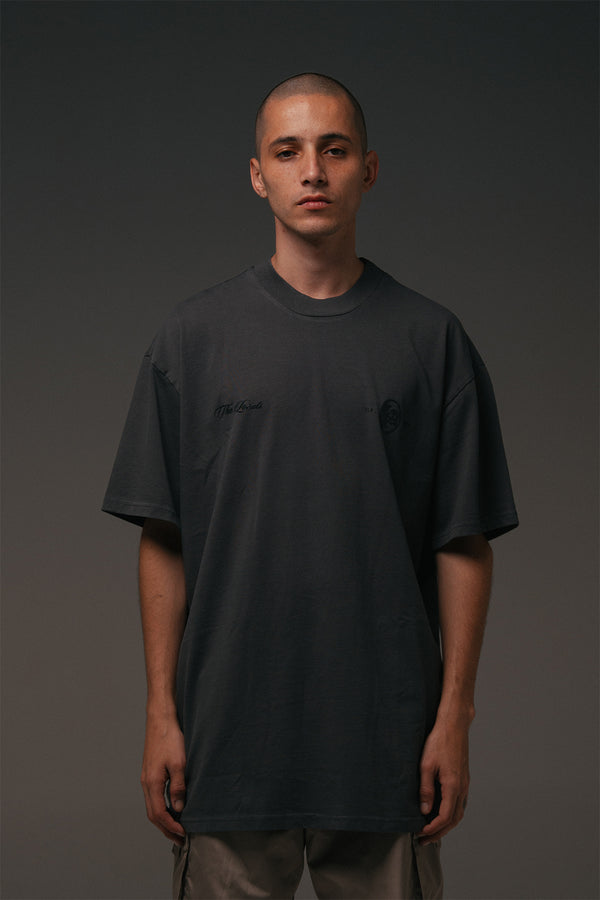 TLA  BASIC SHADOW GRAY TEE