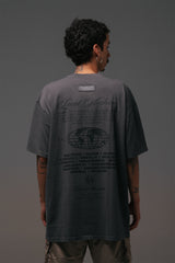 TLA WORLDWIDE SHADOW GRAY GRAPHIC TEE